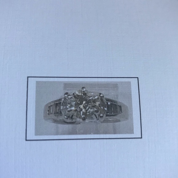 VINTAGE PLATINUM DIAMOND RING ROUND STONE MARQUISE - Picture 10 of 16